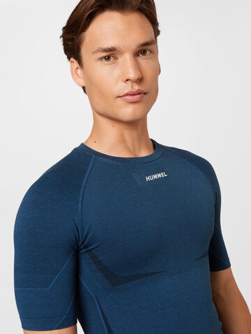 Hummel Sportshirt in Blau