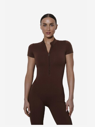 Estro Jumpsuit '6650' in S in Dark brown, Item view