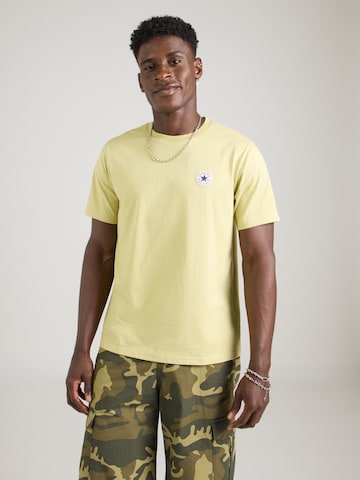 CONVERSE Shirt 'CHUCK' in Yellow: front