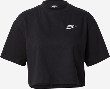 Nike Sportswear T-Shirt in Schwarz: predná strana