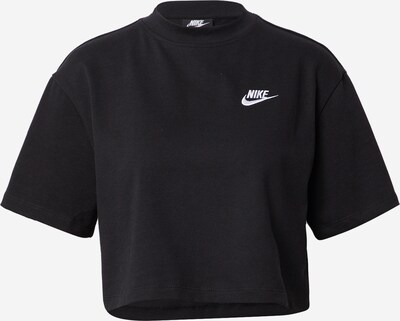 Nike Sportswear T-Krekls, krāsa - melns / balts, Preces skats