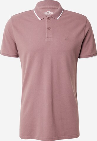 HOLLISTER - Camisa em rosa: frente