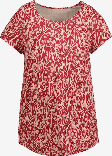 Ulla Popken Shirt in de kleur Rood / Wit, Productweergave