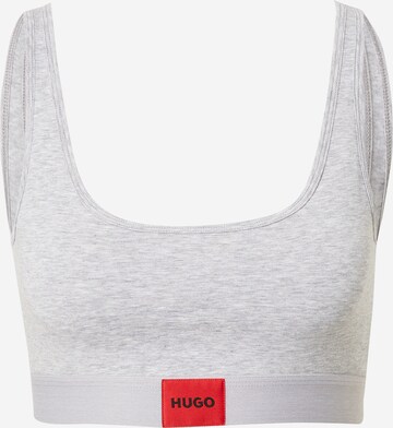 HUGO Bralette Bra in Grey: front