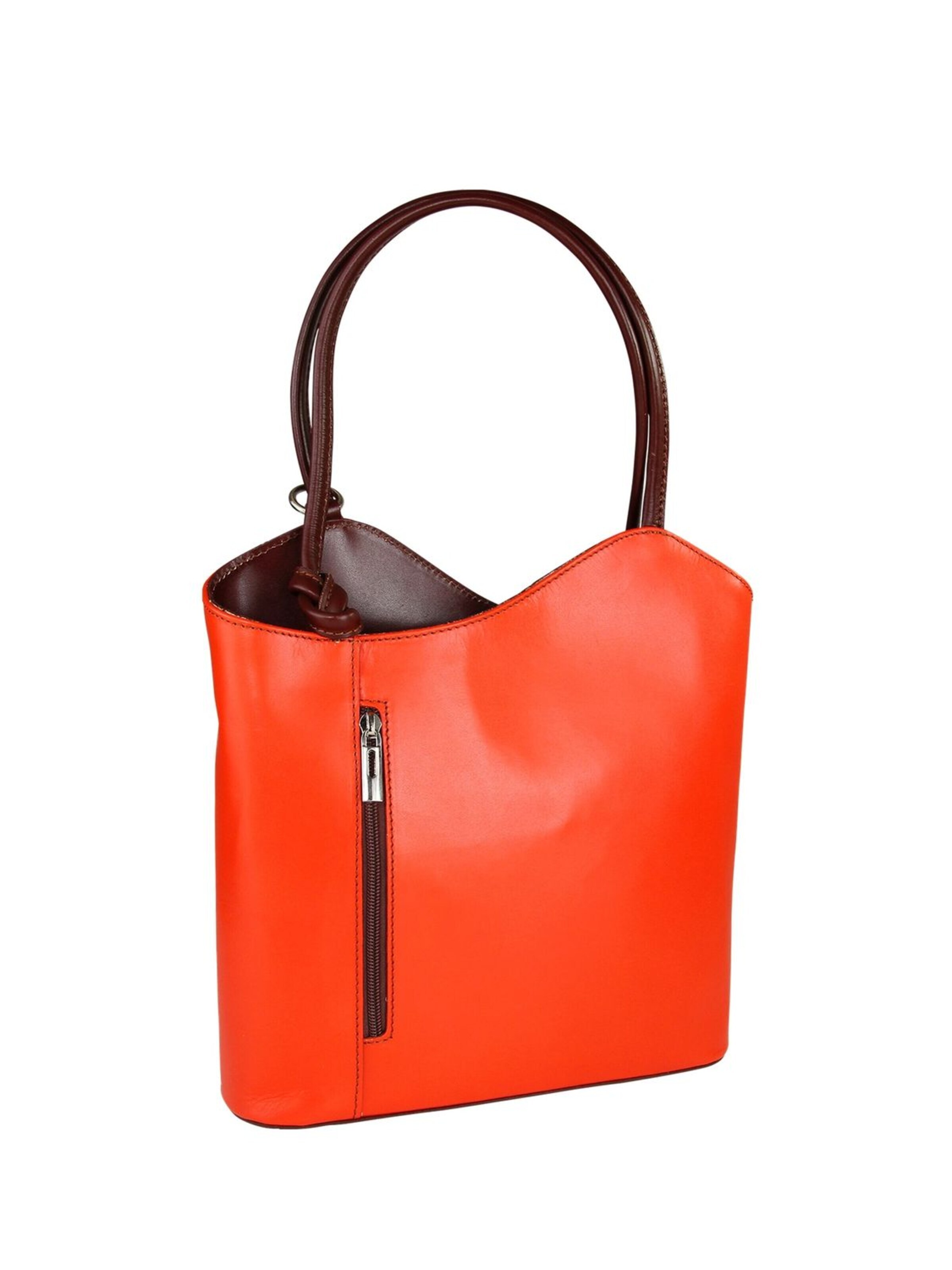 Toscanto Shoulder Bag in Orange: front