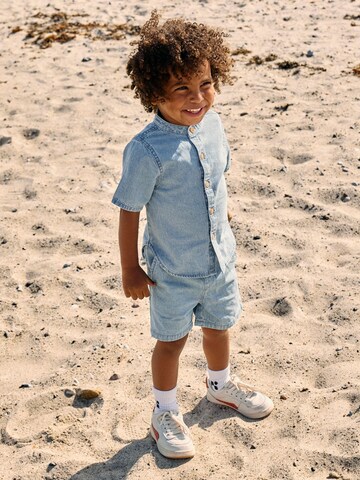 NAME IT Comfort Fit Hemd in Blau