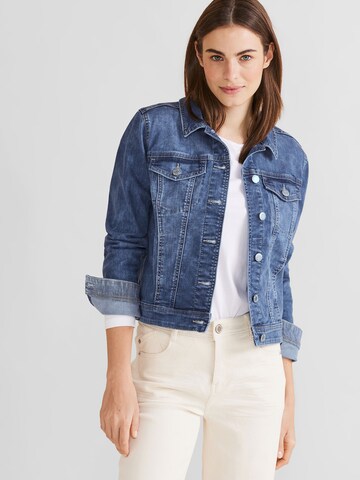 STREET ONE Between-Season Jacket in Blue: front