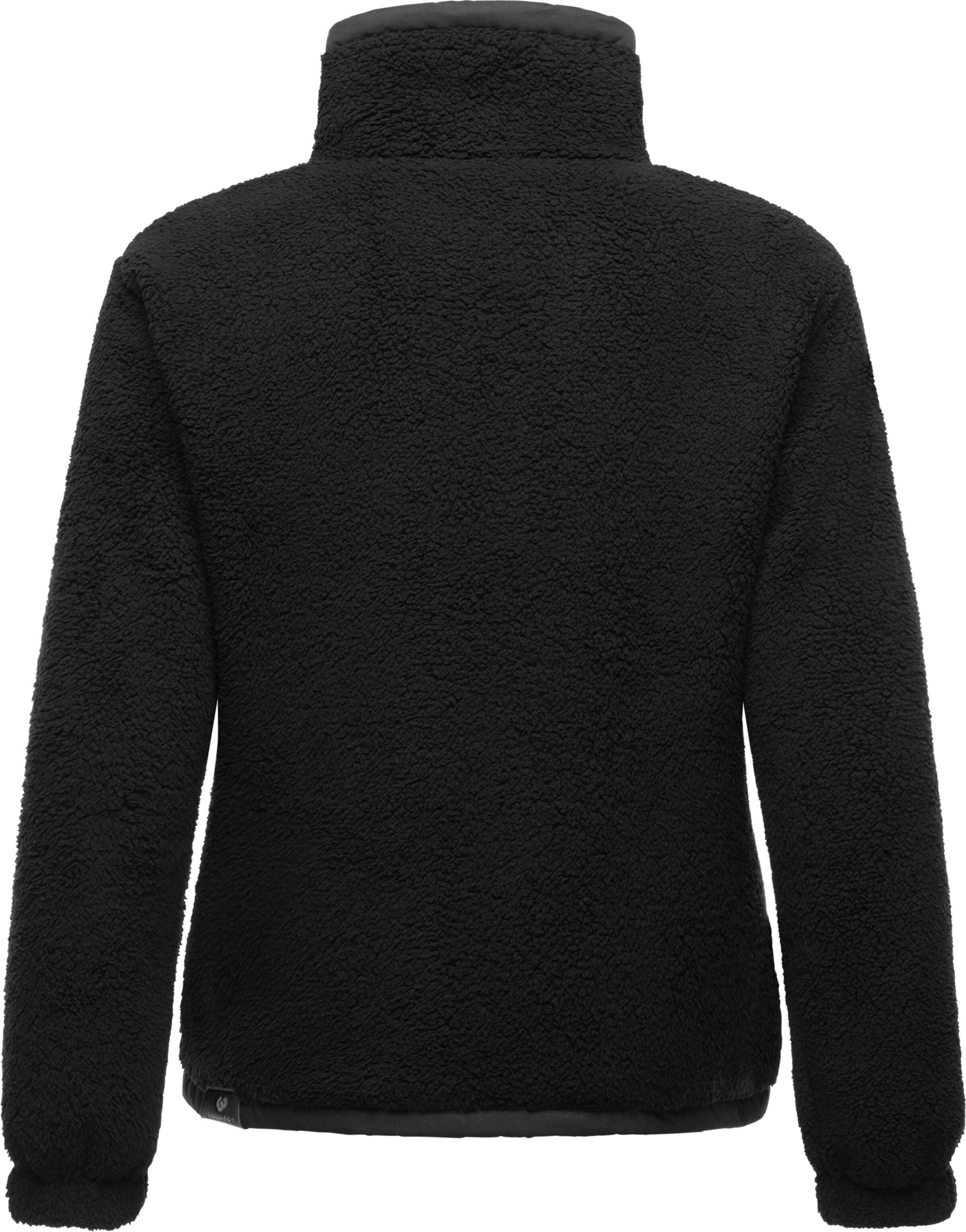 Ragwear Fleece Jacket 'Nordicka' in Black