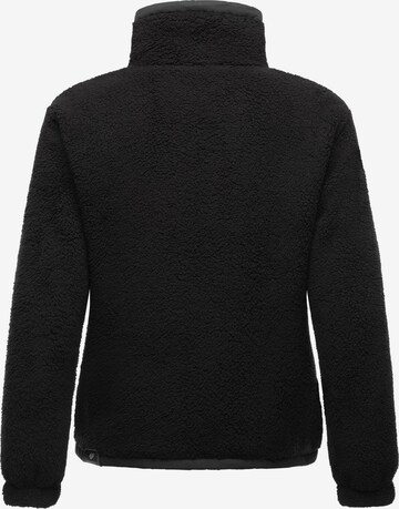 Ragwear Fleece Jacket 'Nordicka' in Black