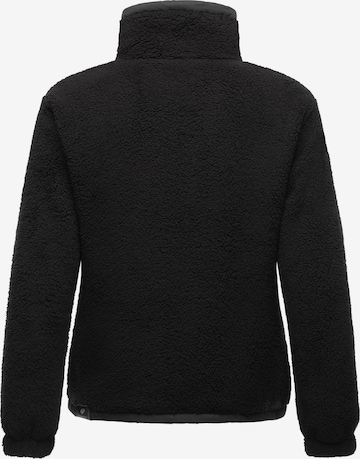 Ragwear Fleece Jacket 'Nordicka' in Black