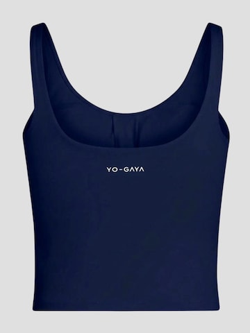 YO-GAYA Sporttop 'Sculpting Top' in Blauw