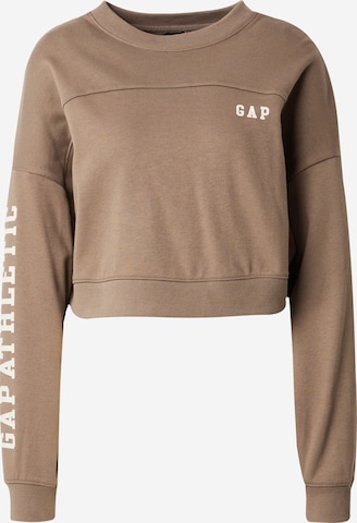 GAP Sweatshirt in Brown: front