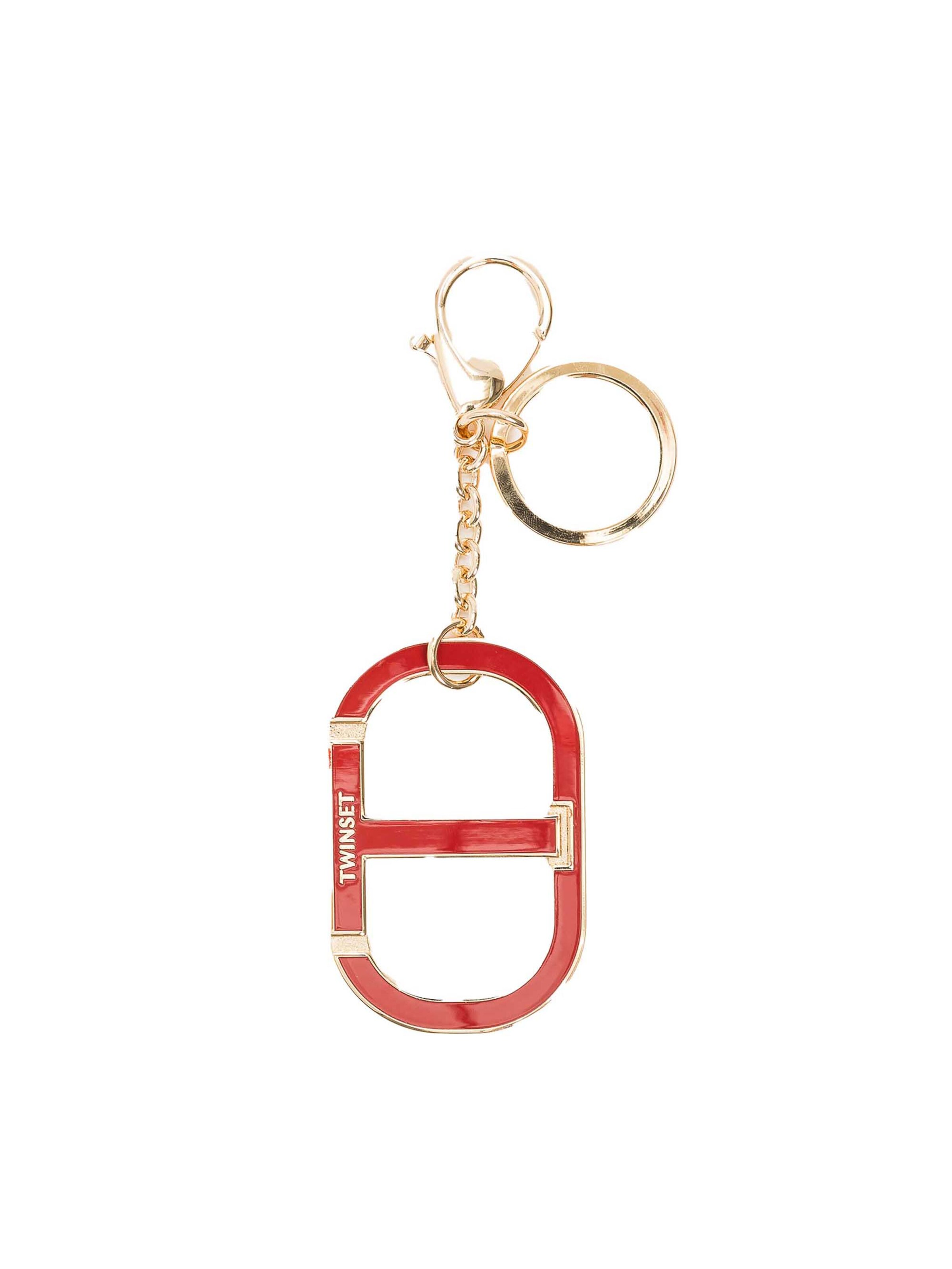 Twin Set Key ring in Red: front