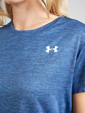 UNDER ARMOUR Funktionstopp 'Twist' i blå