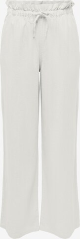 Wide Leg Pantalon 'Caro' ONLY en blanc : devant