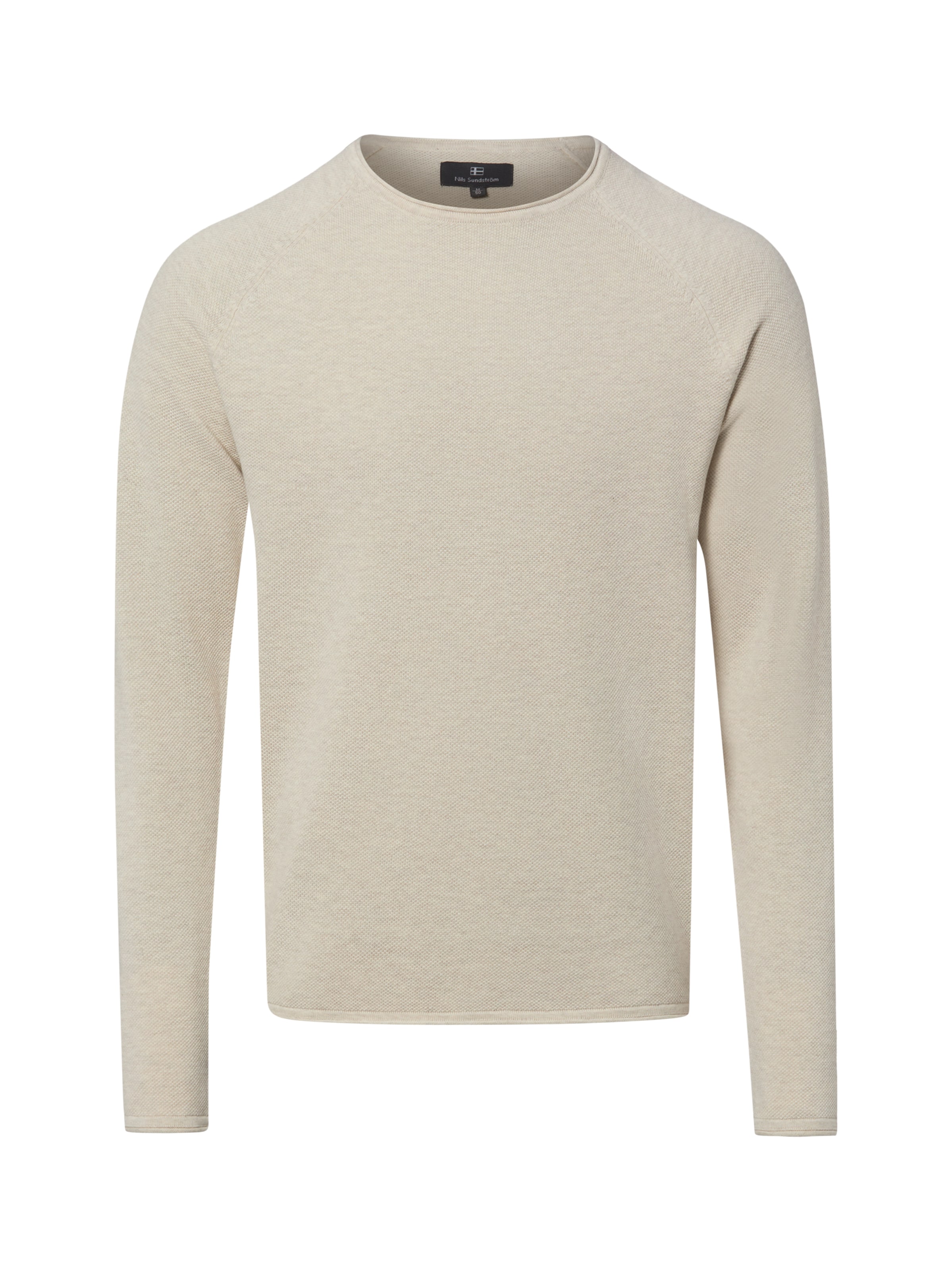 Nils Sundström Sweater in Beige: front