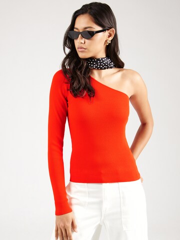 Pull-over 'JDYNANNA' JDY en rouge : devant