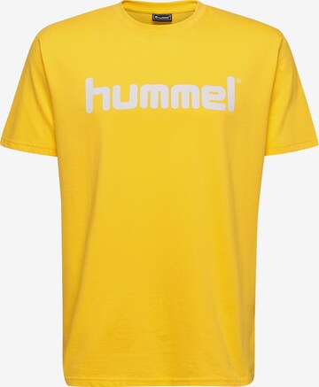 T-Shirt Hummel en jaune : devant