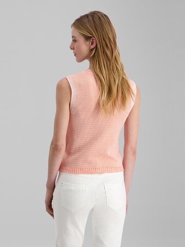 TIMEZONE Tanktop 'Knitted' in Orange