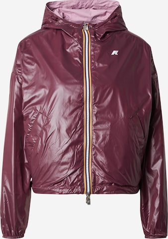 Geacă de primăvară-toamnă 'LAURETTE' de la K-Way pe mov: față