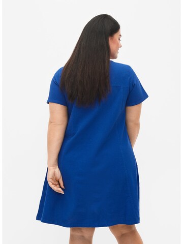 Zizzi Kleid 'Jeasy' in Blau