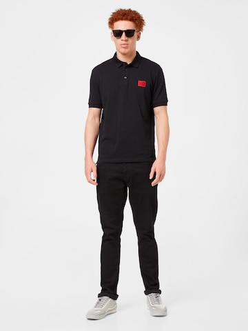 T-Shirt 'Dereso' HUGO Red en noir