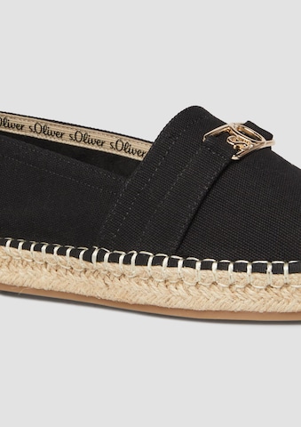 s.Oliver Slip-ons in Black