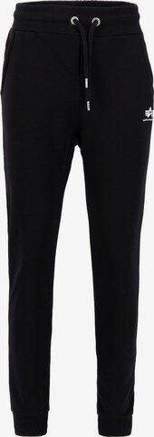 ALPHA INDUSTRIES Tapered Hose in Schwarz: predná strana