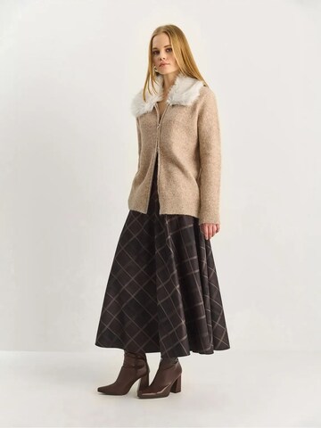Jupe Bianco Lucci en marron