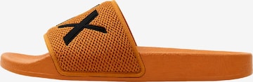 ARMANI EXCHANGE Beach & swim shoe in Orange: front