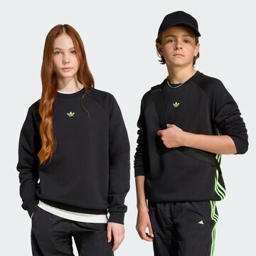 ADIDAS ORIGINALS Sweatshirt in Schwarz: Vorderseite