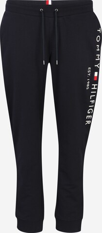 Tapered Pantaloni de la Tommy Hilfiger Big & Tall pe albastru: față