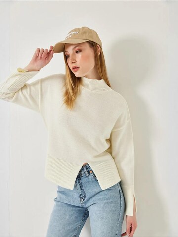Pull-over 'Pullover' Bianco Lucci en beige