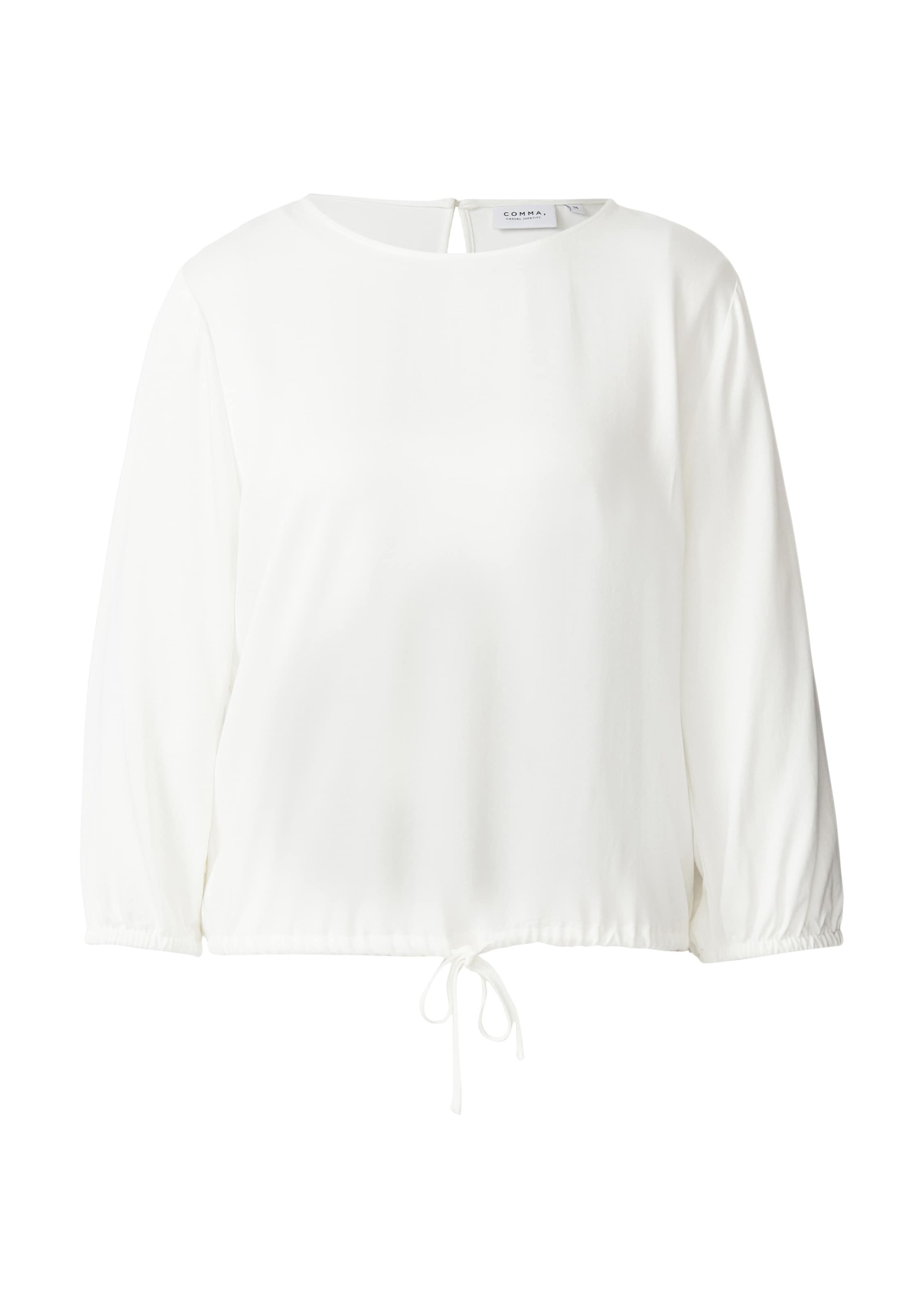 COMMA Bluse in Weiß: Vorderseite