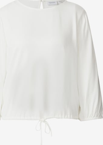 COMMA Blouse in Wit: voorkant