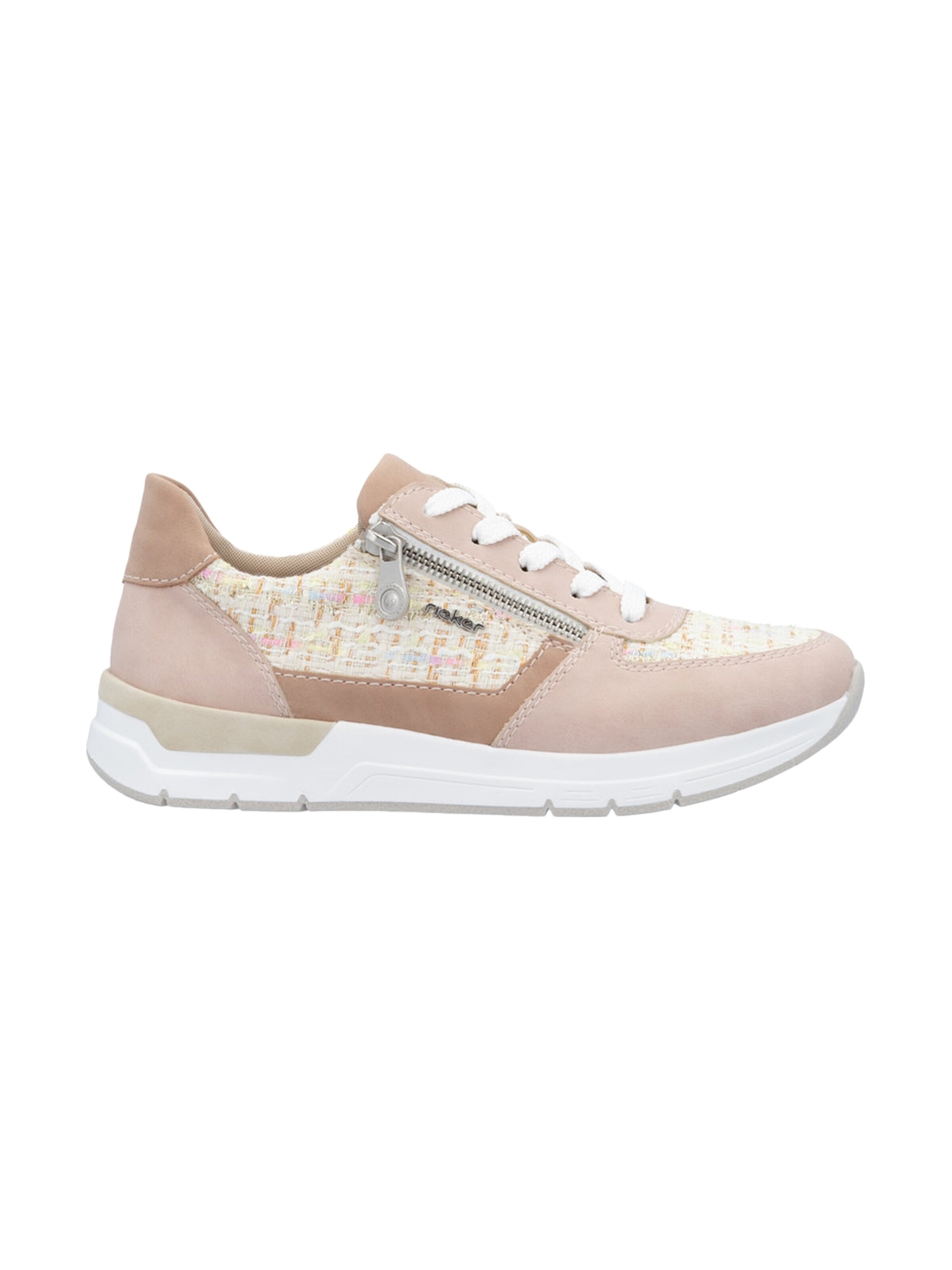 Scarpa stringata sportiva di Rieker in rosa