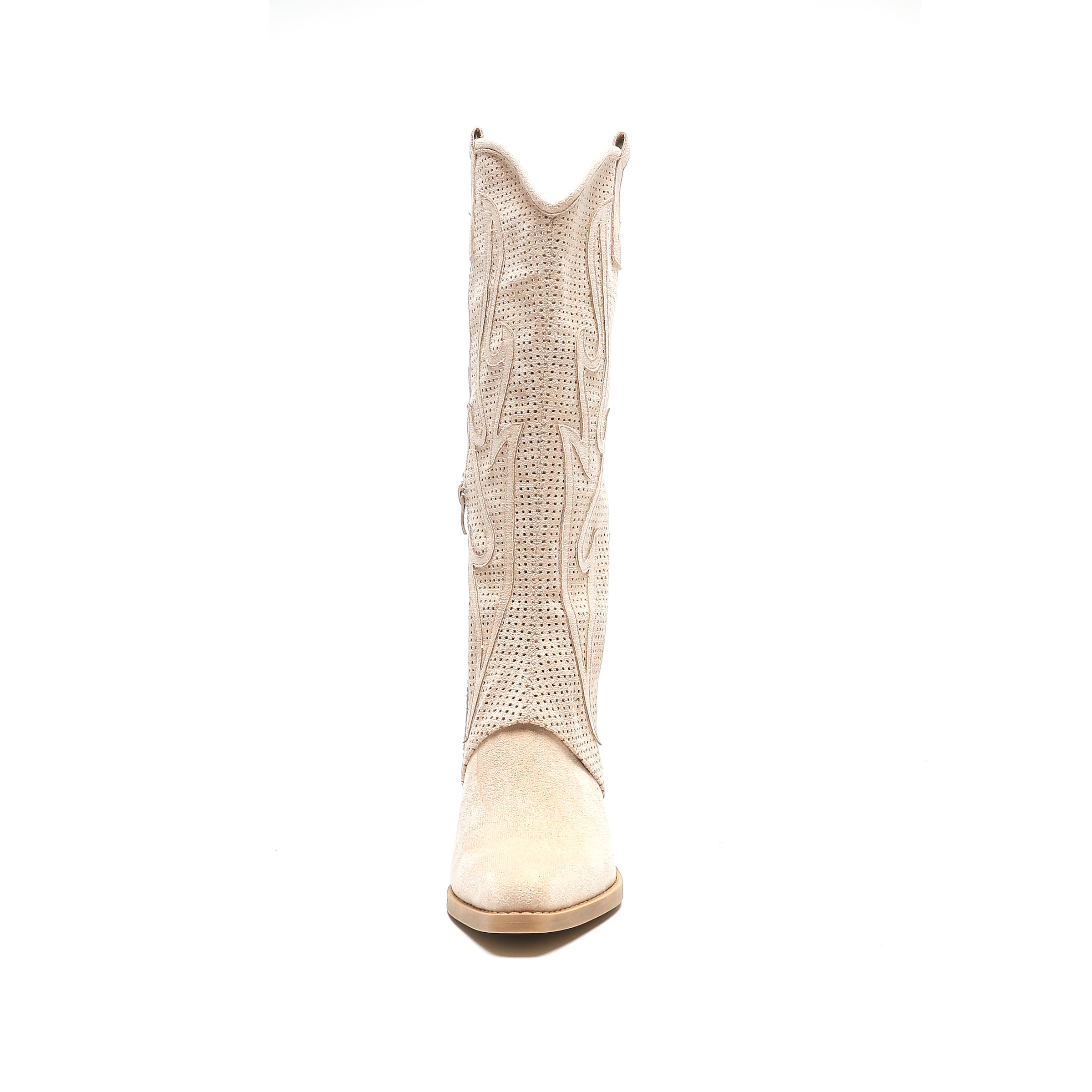 Salinyang Cowboy boot in Beige