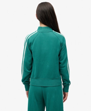 Superdry Trainingsjack in Groen