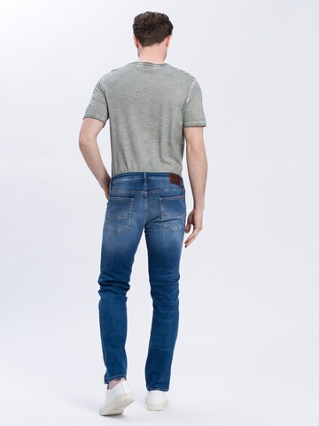 Cross Jeans Slimfit Hose in Blau