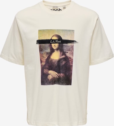 Only & Sons Paita 'ONSMONALISA' värissä vaaleanvihreä / vaaleanvioletti / musta / valkoinen, Tuotenäkymä