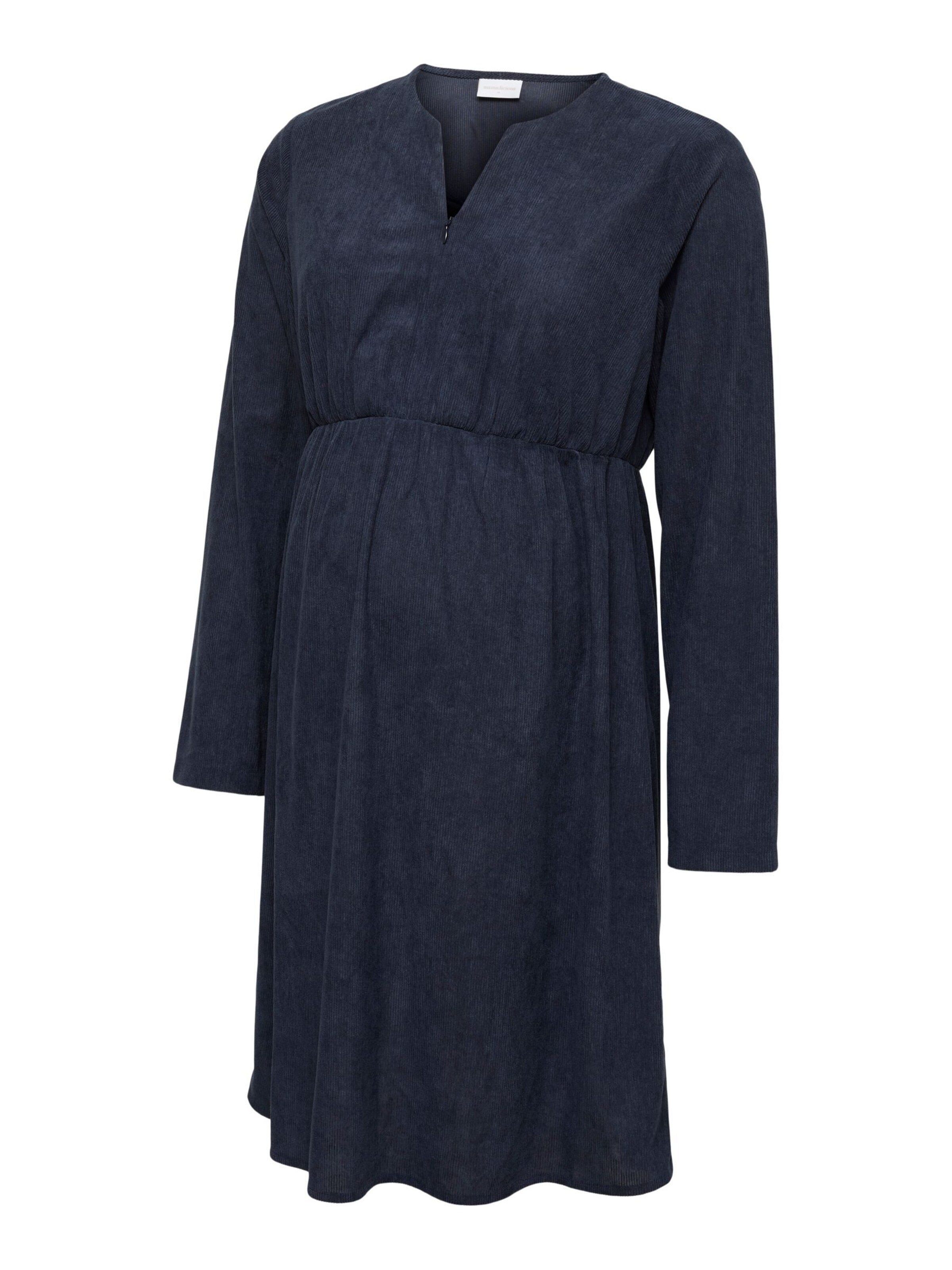 MAMALICIOUS Jurk 'MLJacia' in Blauw: voorkant