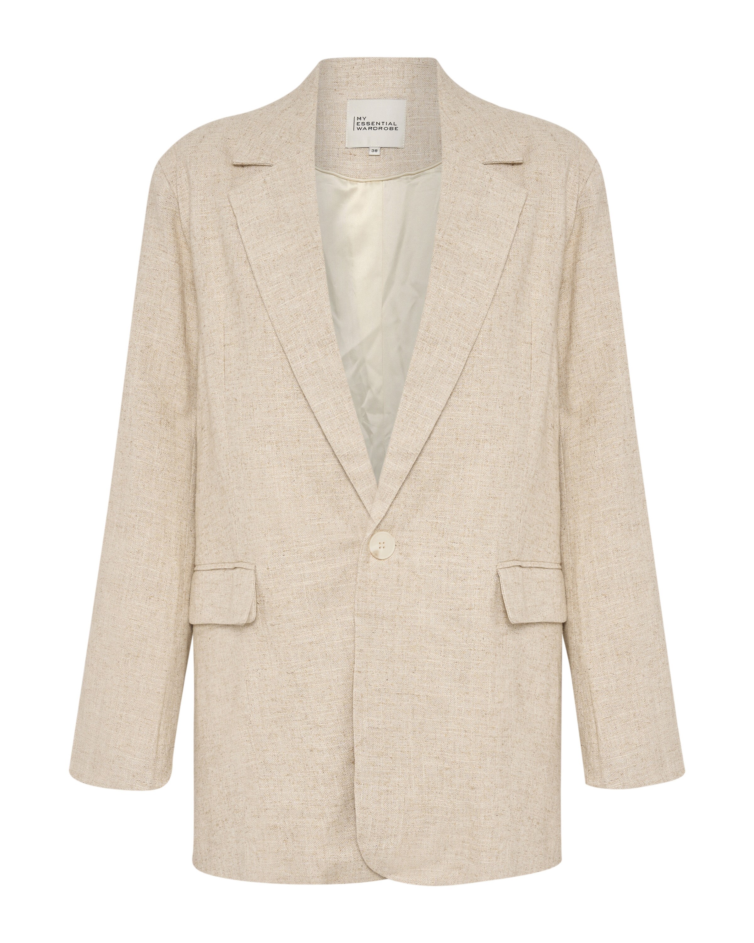 My Essential Wardrobe Blazer 'Lavita' in Beige: front