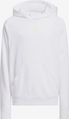 ADIDAS PERFORMANCE Sweatshirt in White: front