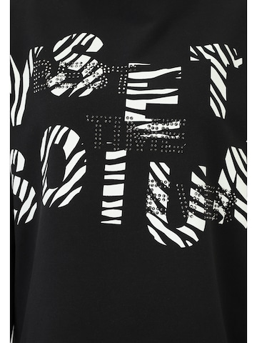 Doris Streich Sweatshirt in Schwarz