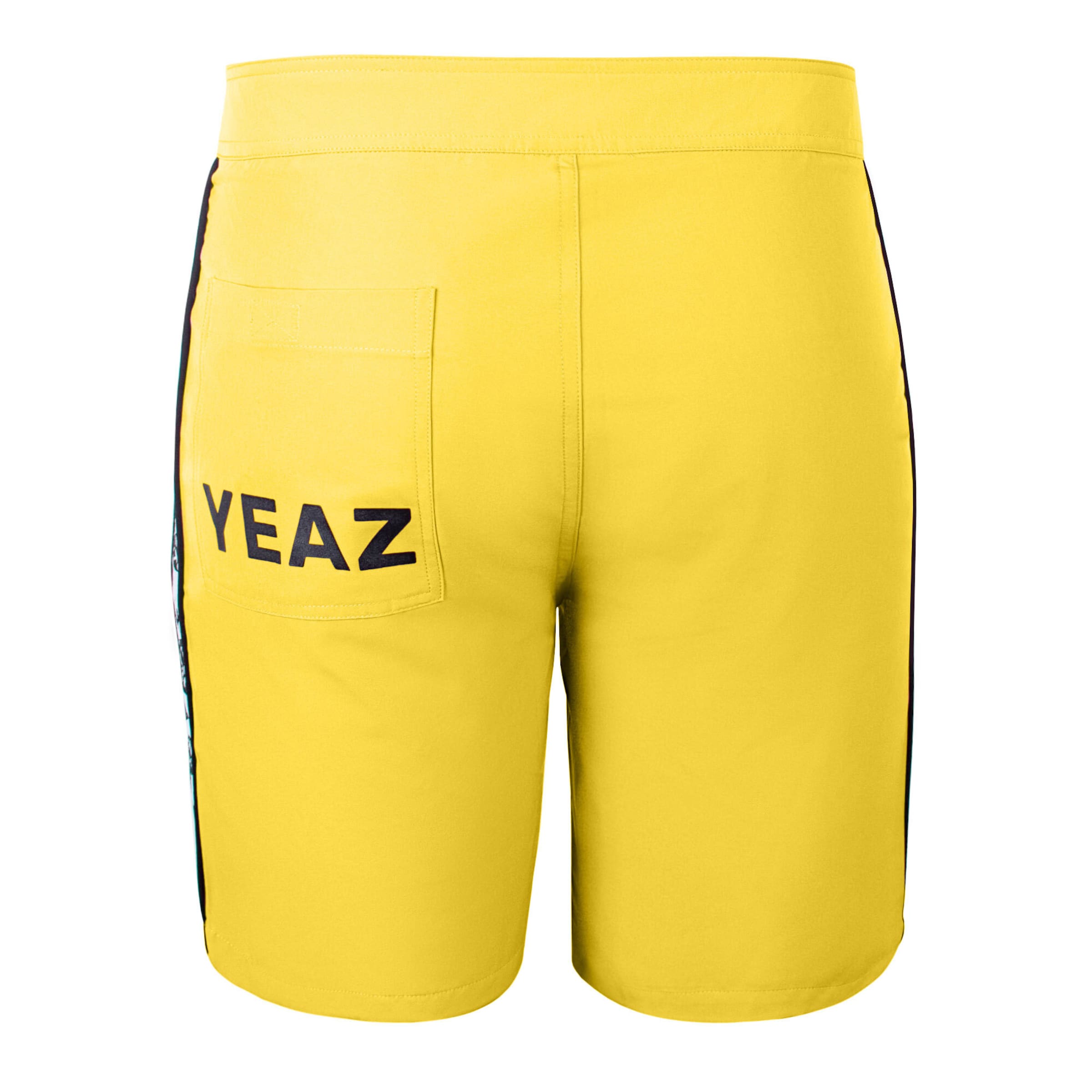 YEAZ - Calções de banho 'Davey' em amarelo