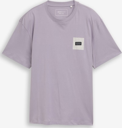 TOM TAILOR DENIM Paita värissä vaaleanvioletti / musta / valkoinen, Tuotenäkymä