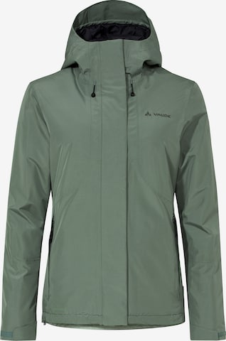 VAUDE Outdoorjas 'Rosemoor' in Groen: voorkant