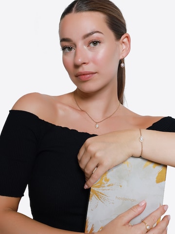 Heideman Adventsbox 'Perle' 2025 in Gold: Vorderseite