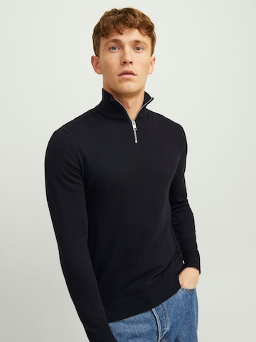 JACK & JONES Trui 'Emil' in Zwart