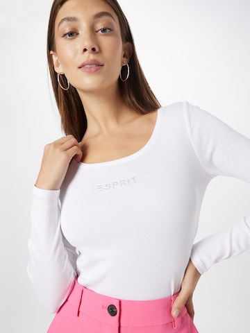 T-shirt ESPRIT en blanc